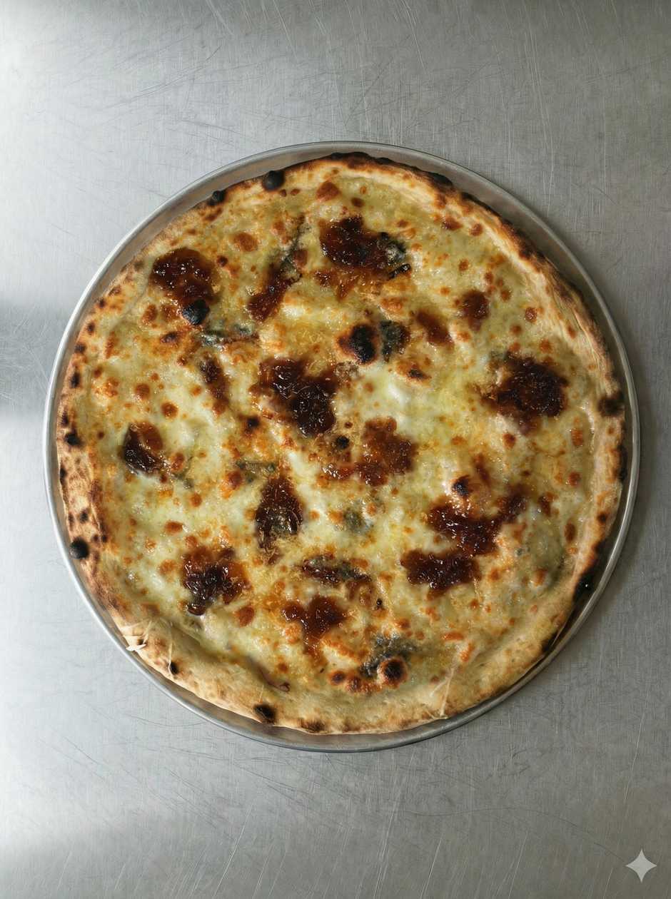 Caramelised Onion & Gorgonzola Pizza