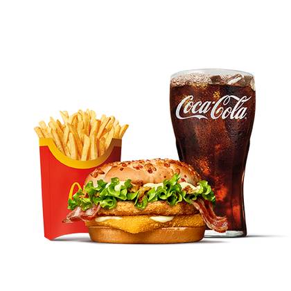 Cheese King Chicken veľké McMenu