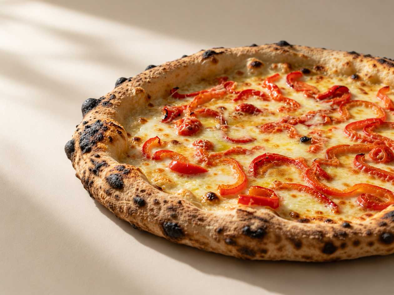Roasted Pepper Pizza
