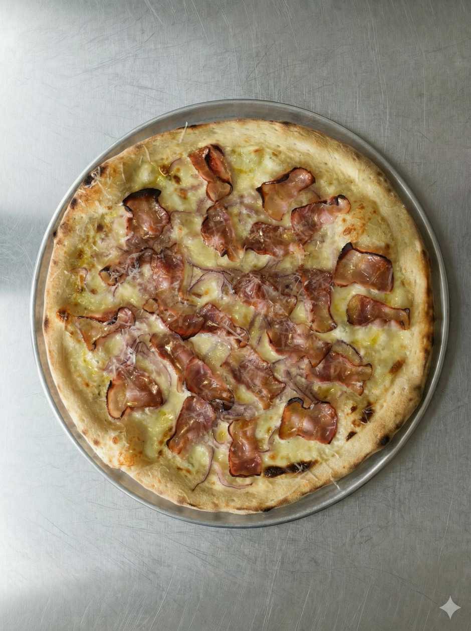 Crispy Bacon Pizza