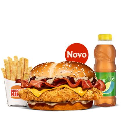 Menu Grande Krispper® Bacon BBQ