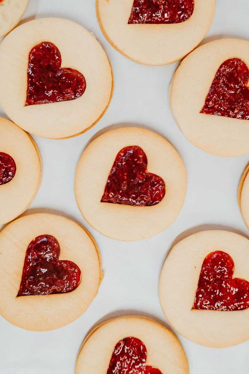 Linzer cookies 70g