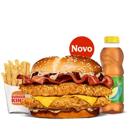 Menu Grande Double Krispper® Bacon BBQ